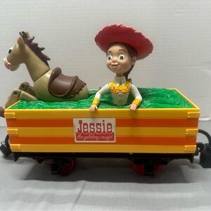 Toy Story 2 Disney Pixar Thinkway Jessie & Bullseye Replacement Train Car 1999